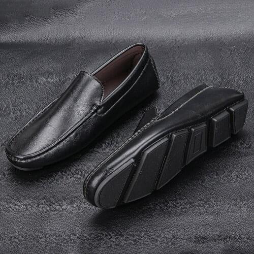 2021 Men Summer Shoes Handmade Comfortable Men Moccasins Fashion Breathable Men Loafers #MS301