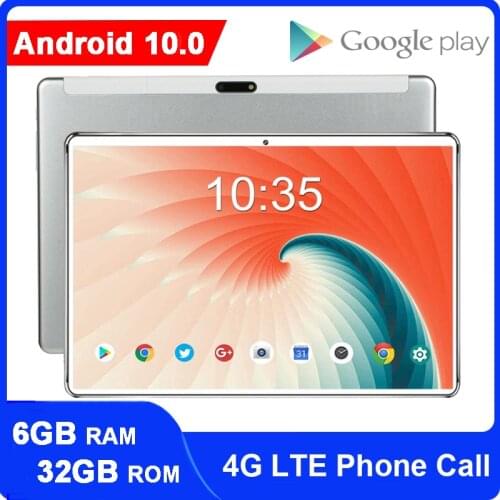 2021 New 10 inch Tablet Pc Octa Core 32G Tablets Android 10.0 WiFi Bluetooth GPS Phone Call Dual SIM 10.1 inch tabets Play Store
