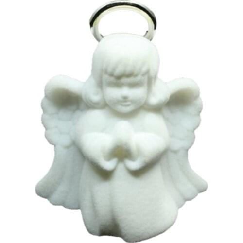 BMBY-White Jewelry Box Lovely Angel Wedding Ring Box Necklace Display Box Gift Box Container Case for Jewelry Packaging