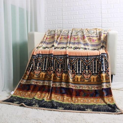 COZYFLEE Fleece Blankets On The Sofa