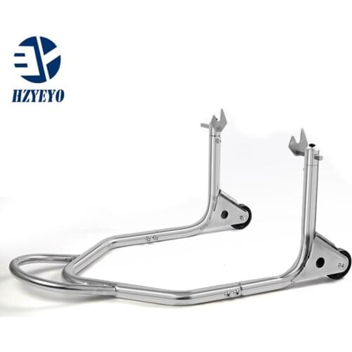HZYEYO Motorcycle Rear Wheel Support 2 mm Thick Stainless Steel Wheel Hub Support Frame Ttire Repair Tool Lifting Frame,T018