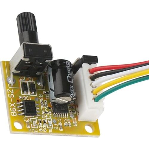 15W DC 5-12V BLDC Three-Phase Motor Speed Controller No Hall BLDC Brushless Driver Board Module