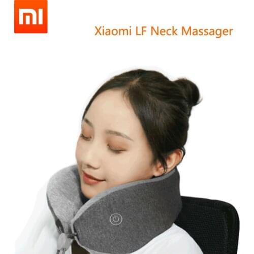 Xiaomi Mijia LF Neck Massager Pillow Leravan Neck Relax Muscle Therapy Sleep Shoulder Back Massager Office Home Travel