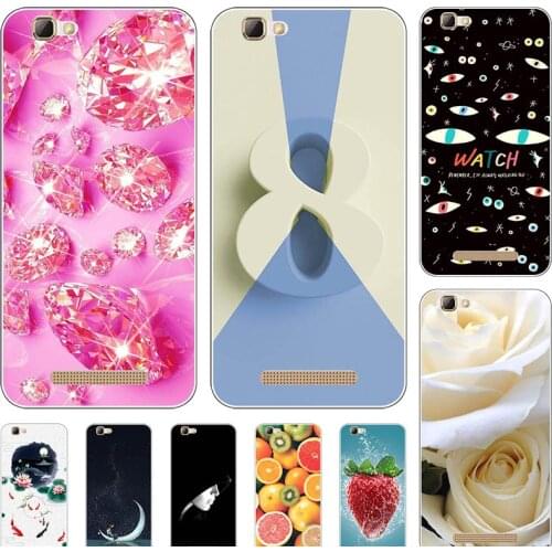 Cartoon Case For ZTE Blade A610 A 610 A612 612 A610C A610T 5.0" Cover Soft Silicone Phone Case Coque Flower Back Shell