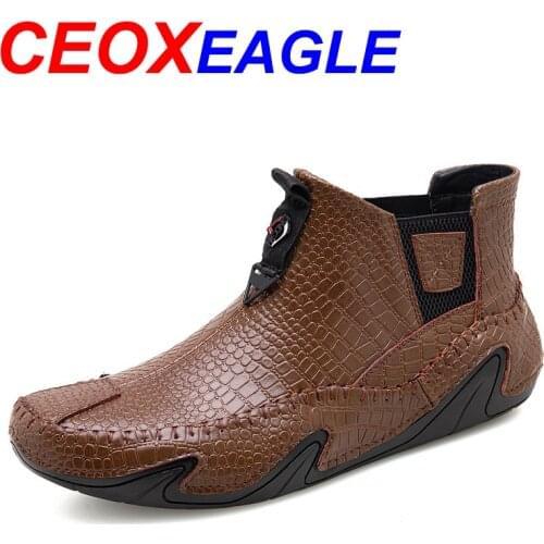 Mens Real Leather Shoes Mens Oxford Shoes Top Quality Dress Shoes Men Flats Fashion Genuine Leather Casual Shoe Big Size 38-46