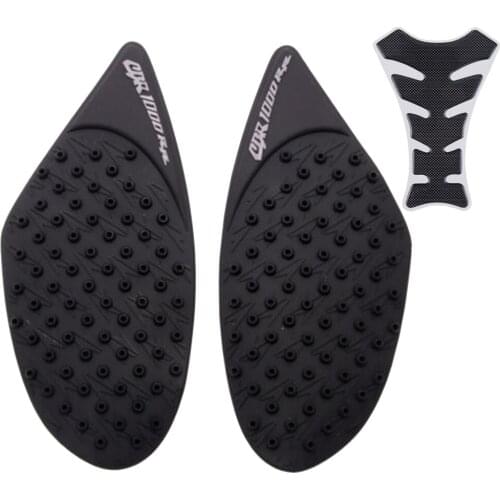 Anti Slip Protector Tank Pads Side Gas Knee Grip Traction Pads Decal + 1x Sticker For Honda CBR1000RR 2008-2011 CBR 1000 RR 2010