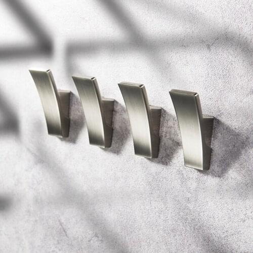 Punch free Wall Hooks Clothes Hanging Rack Hats Bag Key Holder Towel Self Adhesive Wall Hanger Adhesive Wall Hanger