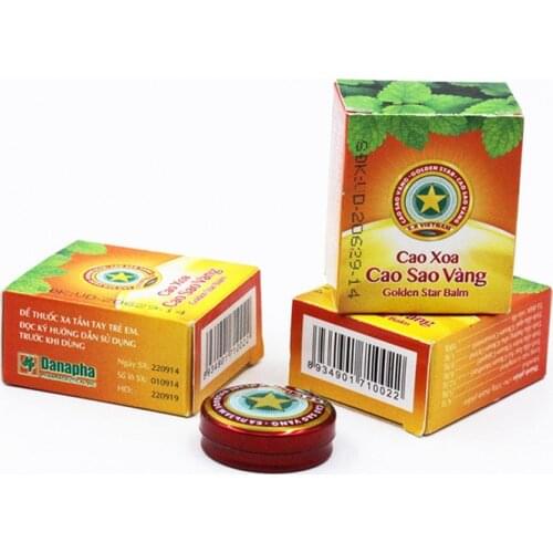 Vietnam Gold Tower Ointment For Cold Headache Stomachache Dizziness Heat Stroke Insect Stings Herbal Oil Refresh