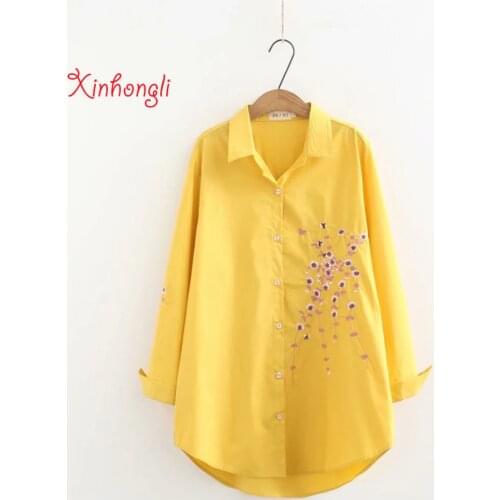 Xinhongli Beige Blouses