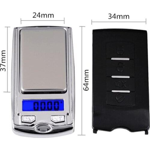 1PC Digital Jewelery Scale Pocket Scale Precision High Sensitivity Portable Necklace Ring Weight Balance For Home Measurement