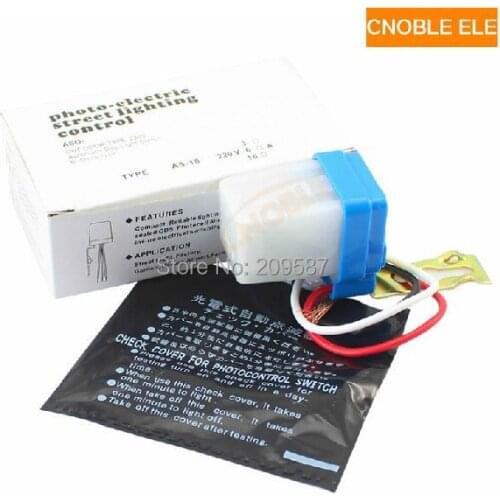 10pcs Auto On Off Light Switch Photo Control Sensor for DC 24V or AC 24V 10A