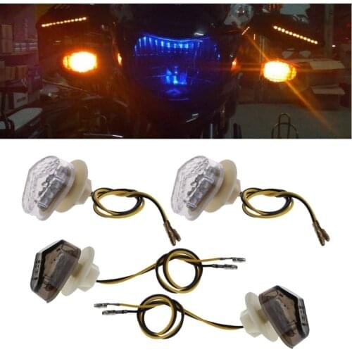 2021 New Motorcycle 12V Flush LED Turn Signal Light for yamaha YZF R1 R6 R6 SFZ1S FAZER