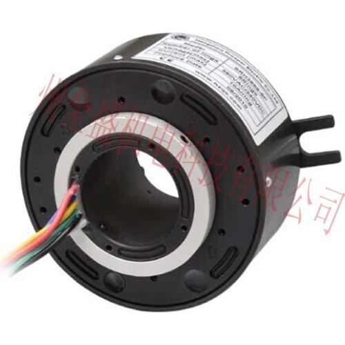4-Channel SRH3899 Through Hole Slip Ring Aperture 38.1mm Outer Diameter 99mm Conductive Slip Ring Collector Ring Customizable