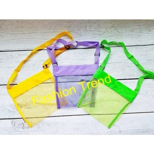 50pcs/lot free shipping kids beach bags 5 color stock Summer outdoor seasides Children toys clothes Pouch Storage bag