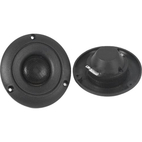 2PCS 2.5Inch Round Piezo Tweeter 25W Ceramic Piezo Speaker Piezoelectric Audio Speaker Buzzer Treble DIY