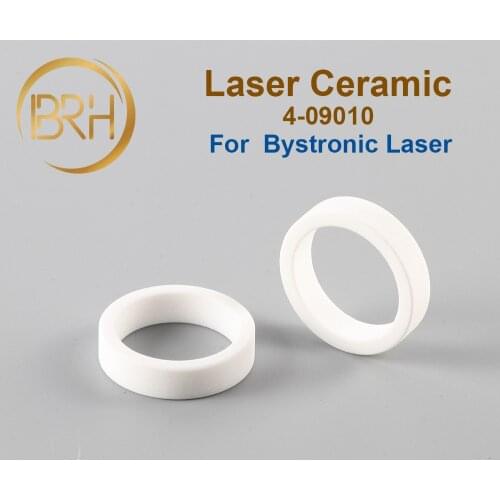 BRH Laser High Quality Bystronic 4-09010 Ceramic Insulating Ring 5pcs/lot For Byjin/Bysprint/Bysun Fiber Laser Cutting Machines