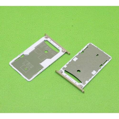 SIM Card Slot Holder for Xiaomi Redmi 3 3S Micro SD Card Slot Tray Socket Adapter Replacement Repair Spare Parts Gold,KA-301