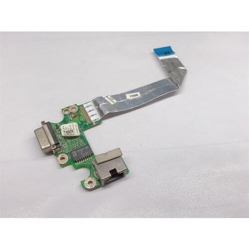 FOR Dell Inspiron 14r n4010 VGA Video LAN Ethernet Port Board with Cable 09Y3YW
