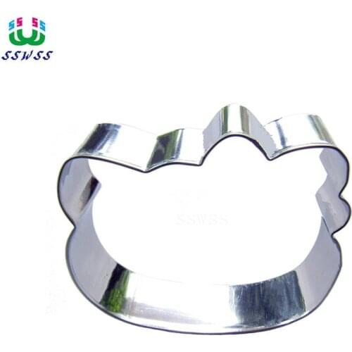 Second Cat Face Shape Cake Cookie Biscuit Baking Molds,Cartoon Cat Cake Decorating Fondant Cutters Tools,Direct Selling