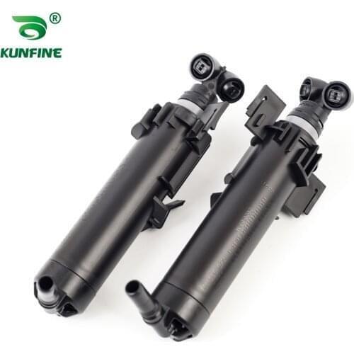 Car Headlight Washer Nozzle Headlamp Sprayer for Audi A4LB8PA 2013-2016 OEM No. 8KD 955 101 8KD955101 8KD 955 102 8KD955102