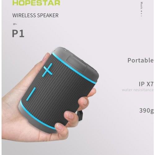 HOPESTAR P1 new portable bluetooth speaker wireless speaker sound system stereo music surround waterproof outdoor speaker column
