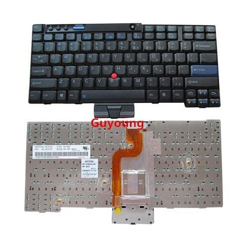 Laptop US English Keyboard for IBM for Lenovo ThinkPad X200 X201 Tablet X200s X200si X200t X201i X201S 42T3737 42T3767