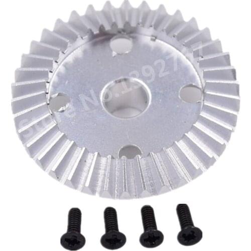 RC Car Wltoys Upgrade Parts Aluminum Alloy Driven Gear 38T For 1/18 Scale Models A949 A959 A969 A979 k929 Remote Control Cars