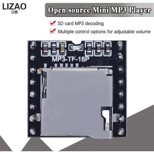 Mini MP3 Player Module TF Card U Disk Mini MP3 Player Audio Voice Module Board For Arduino DF Play Wholesale