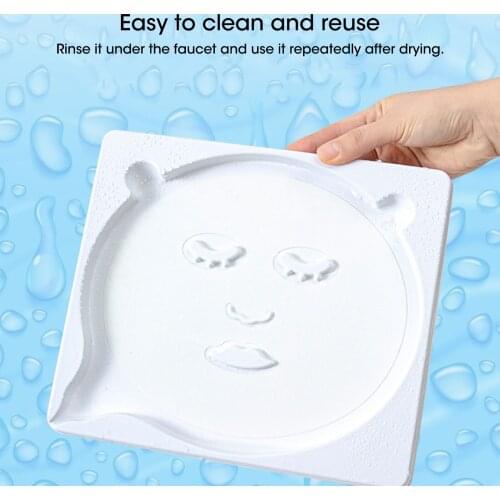 Reuseable Facial Mask Plate for Fruit Vegetable Mask Machine Maker Mask Mold Tray Mask Making DIY Tool