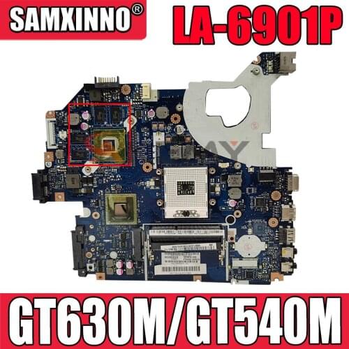 P5WE0 LA-6901P motherboard For Acer 5750 5750G 5755 5755G laptop motherboard HM65 GT630M/GT540M original Test motherboard