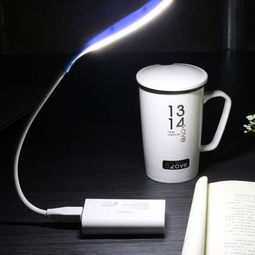 Portable USB Computer Book light Desk Lamp with Brightness Desk Lamp Table Lamp 1W LED Reading Light Flash