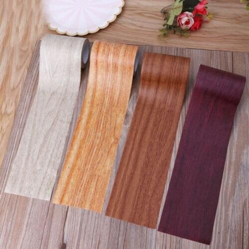 3" X15' Realistic Woodgrain Repair Tape Patch Wood Textured Self Adhesive Tape for Furniture Door Floor Table and Chair