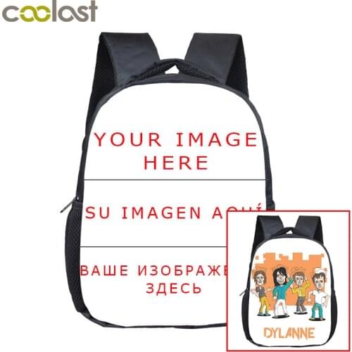 Customized Mini School Backpack For Teenagers Customize Your Photo Kids Small Diaper Bag Backpacks Kids School Book Bag Gift Bag