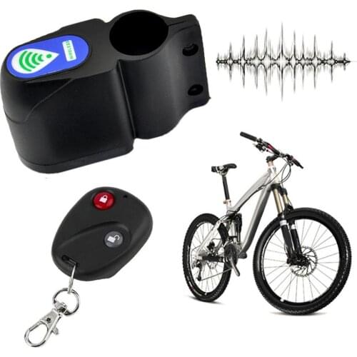 Bicycle Bike Anti-Theft Security Alarm Lock Sound Alert with Remote Control MTB Road Cycling Security Alerter