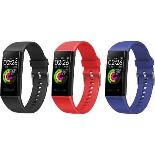 V100S Body Temperature Measurement Smartband Heart Rate Sleep Monitor Sport Smart Bracelet For iPhone Huawei Xiaomi Phone