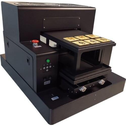 Cake Inkjet Food Flatbed printer especially for dragees macaroon etc printing