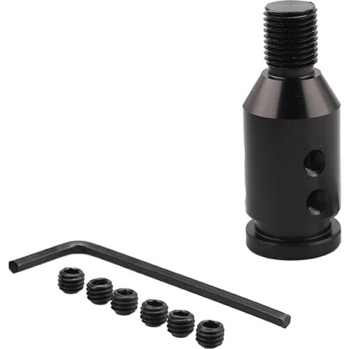 Universal Aluminum Shift Knob Without Thread Adapter Converter For BMW Shifter