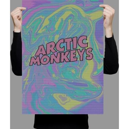 W403 Silk Fabric Poster Wall Art Decor ARCTIC MONKEYS CLASSIC MOVIE Trend Fashion Decoration Bright Christmas Gift