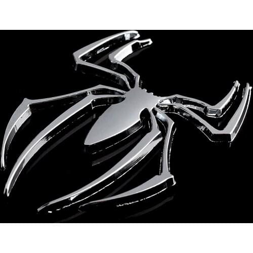 3D Metal Spider Car Accessories Sticker For Opel Astra H G J Corsa D C B Insignia Zafira B Vectra C B Mokka Vectra Meriva Omega
