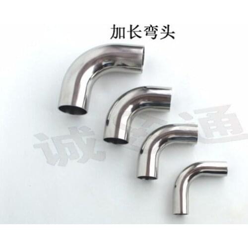 Free shipping 304 Sanitary Stainless Tri Clamp 90 Degree Elbow
