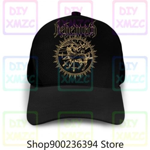 Behemoth Goat Cross Baseball Cap Hats New King Street Merchandise