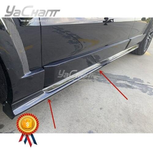 Car-Styling Portion Carbon Fiber/Carbon Fiber Side Skirts Fit For 2018-2020 Cayenne 9Y0 YC D Side Skirt Attachment
