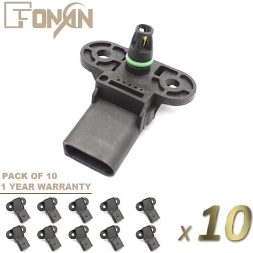 MAP Manifold Intake Air Pressure Sensor For AUDI Q7 4L A8 D4 TDI 036906051G 0261230081