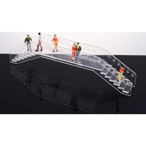 Diy Mini Bridge Simulation Crossover Overpass Handmade Sand Table Building Model Material Micro Landscape Scene Accessories