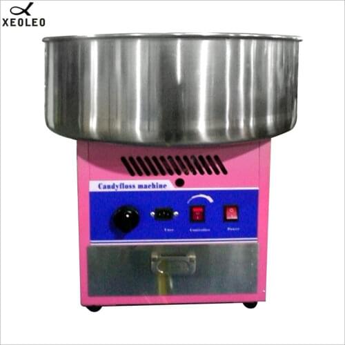 XEOLEO Gas cotton candy maker Commercial Gas Cotton Candy Floss Machine Various Floss Spun Sugar Machine 2800Pa stainless steel