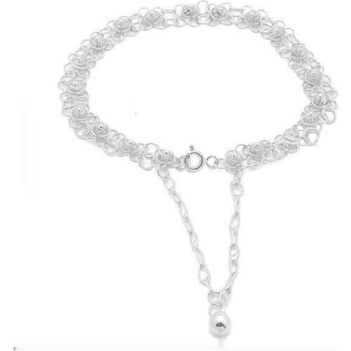 Midyat Silver Filigree Lady Bracelet