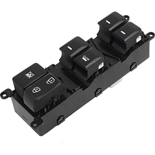 Car Front Left Drive Side Power Window Control Switch Button for Kia Rio (4Door) 2012-2015 93570-1W155