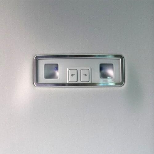 Auto Interior Reading Light Roof Ceiling Dome Lamp Inner Dome Light Grey With bright frame For Tiguan MK2 Golf 7 MK7 5GD947291A