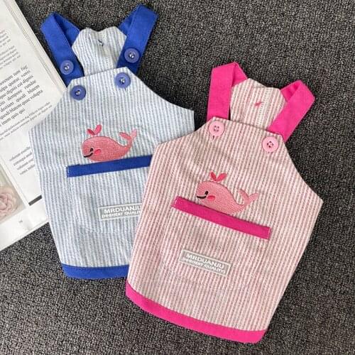 Cute Dog Vest Summer Pet Outfits Small Dog Clothes Puppy Costumes Skirt Yorkshire Pomeranian Poodle Bichon Schnauzer Clothing