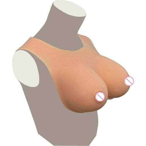 Silicone Breast Form Artificial Fake bra Realistic Soft Boobs Crossdresser Transgender Queen Transvestite Mastectomy Bra